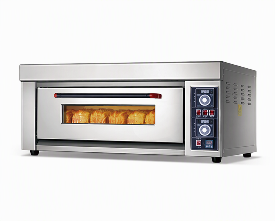 Multifunctional Oven with French Door Design, Easy-to-clean Interior ...