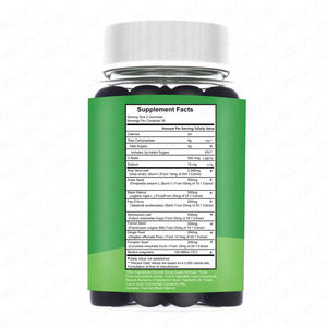 OEM หมากฝรั่งสำหรับทำความสะอาดปรสิตเพื่อสุขภาพลำไส้จากแคนดิดาและ60ct ทำความสะอาดแบบผสม - Product Image 2