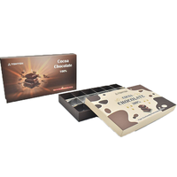 Boîtes d'emballage pour desserts et biscuits en carton pliables personnalisées de haute qualité avec séparateurs