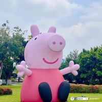 Ballon gonflable personnalisé Zhenmei, mascotte cochon, personnages du film Peppa Pig, taille et couleur personnalisables