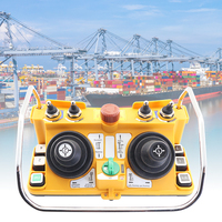 Télécommande industrielle sans fil F24-60 IP65 étanche pour grue et palan, avec arrêt d'urgence