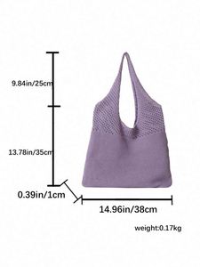 Free Sample Mipurela Custom Handmade Knitted Vintage Large Capacity <b>Hobo</b> <b>Bag</b> Women Shoulder <b>Crossbody</b> High Quality Crochet <b>Bag</b> - Product Image 2