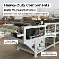 Système de filtration à bande transporteuse sous vide à fonctionnement continu pour une filtration, une déshydratation et une séparation efficaces