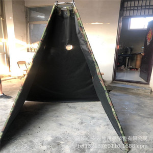 Bunker triangulaire camouflage pour l'entraînement canin – Équipement durable pour la pratique de la recherche canine en extérieur - Product Image 2