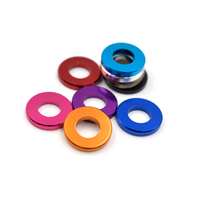 M3 M4 M5 M6 M8 Anodized Aluminum Flat Washer