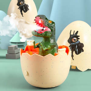 Juguete de Luz Nocturna LED Creativo Eléctrico, Juguete de Animales con Spray, Huevos de Dragón, Huevo de Dinosaurio Sensible al Tacto, Juguetes Educativos - Product Image 5