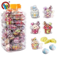 Zure Kleurrijke Snoepkralen Marshmallow Zachte Kauwbare Zure Fruitige Suikergoed Leuke Novelty Zoete Groothandel Leverancier