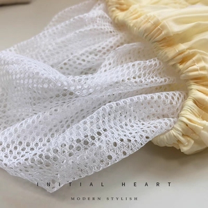 Gorro de Ducha Impermeable de Doble Capa para Mujer con Malla Elástica, Lindo Gorro para el Cabello para Mayor Comodidad en el Baño - Product Image 4