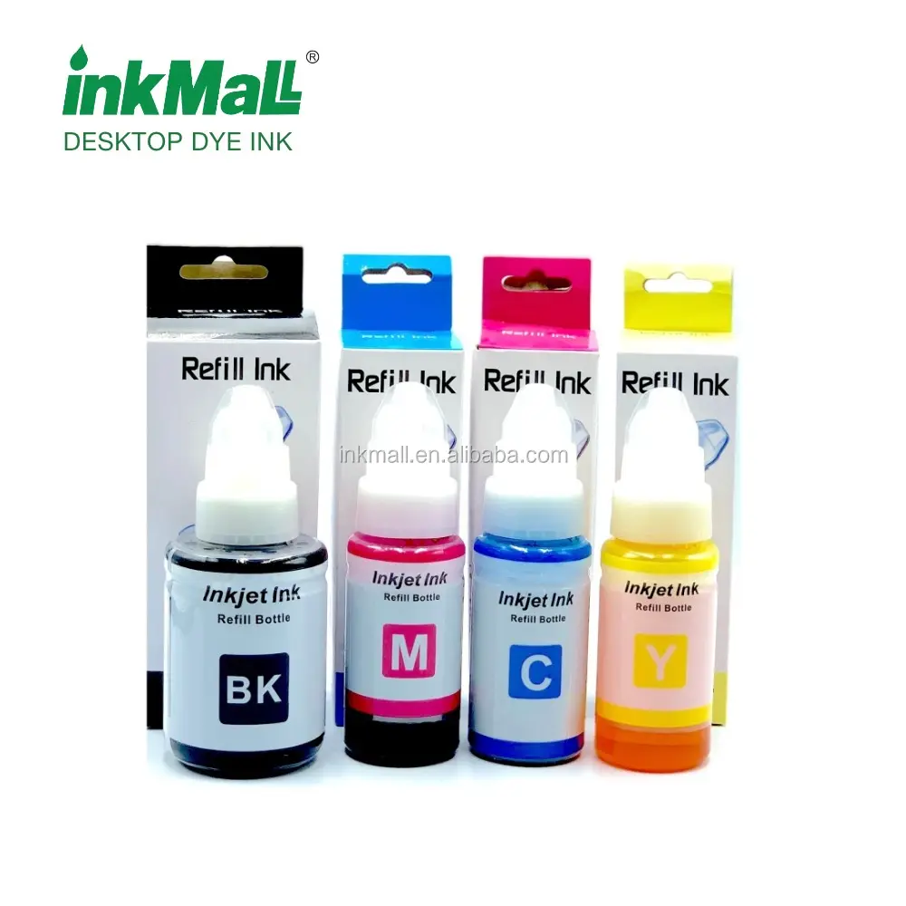 InkMall de alto volumen Canon a base de agua tinta de tinte para Canon Megatank Pixima Serie G impresora de inyección de tinta