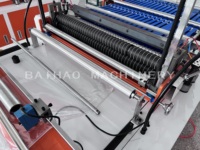 Machine de fabrication de sacs en plastique à glissière automatique imperméable en polyéthylène PVC à grande vitesse