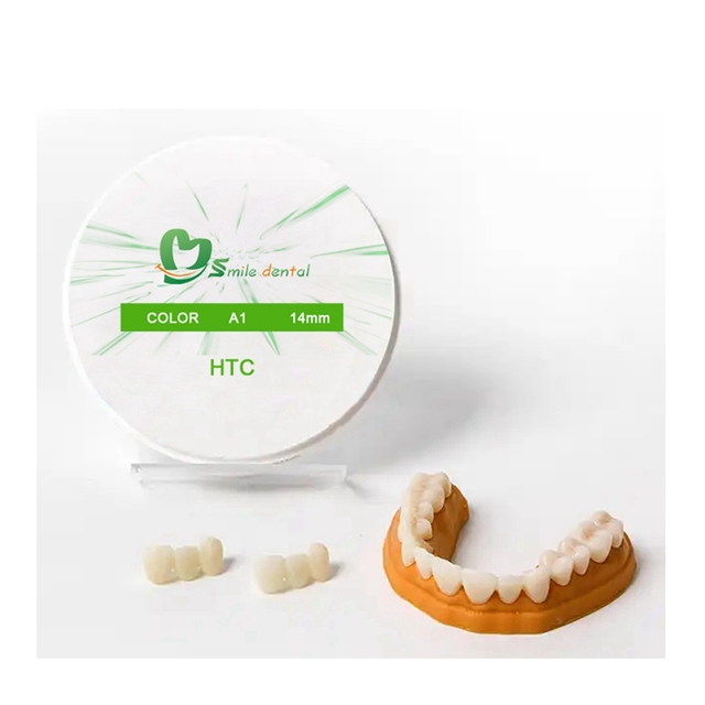 Dental Color Zirconia Blocks 98mm for CAD CAM Zirconia Disc High Translucency