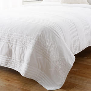 Edredón de Microfibra Cepillada de Primera Calidad, Extremadamente Suave, Color Blanco Puro, con Relleno de Poliéster Sedoso, Cubrecama - Product Image 3
