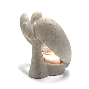 Portacandele in Resina a Forma di <span class=keywords><strong>Ali</strong></span> d'Angelo, Scultura Decorativa in Stile Fatato e Marino, Idea Regalo per Casa e Artigianato - Product Image 5