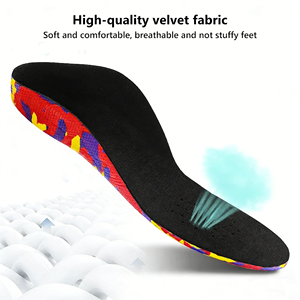 Sol Dalam Sepatu Penyangga Lengkung Kaki Ortopedi EVA Memory Foam Peredam Guncangan untuk Plantar Fasciitis, Kaki Rata, dan Pereda Nyeri - Product Image 4