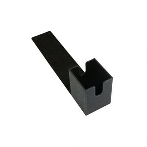 Boîte de rangement pour cartes en PU durable FX, double porte, capacité de plus de 50 cartes, grand rangement, porte-cartes en cuir pour collection de jeux de société - Product Image 2