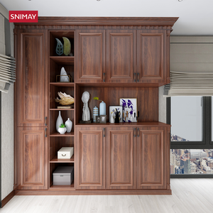 Casa de muebles de lujo diseño clásico tradicional Solic de gabinete de cocina de madera - Product Image 5