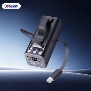 Batería Externa Portátil de 50000 mAh con Logotipo Personalizado de Fábrica, Carga Rápida PD de 22.5 W, con Cable Retráctil para Teléfono Celular - Product Image 3