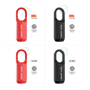 Mini cadenas intelligent Tuya App, portable, sans clé, avec empreinte digitale, recharge USB, pour bagages, gym et casiers - Product Image 2