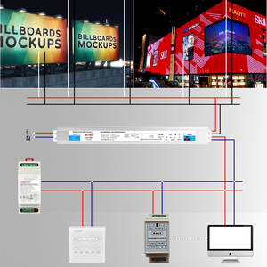 Controlador de Luz LED Regulable DALI sin Parpadeo de 36W 75W 100W CV, Fuente de Alimentación LED Impermeable IP67 de 100-240V AC-DC 12V 24V - Product Image 6