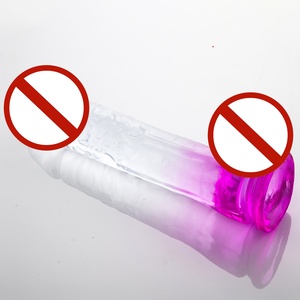 Vibromasseur réaliste en TPE de 8 pouces avec ventouse puissante, stimulateur du point G pour la masturbation féminine, jouet sexuel pour adultes - Product Image 4