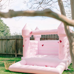 Château gonflable commercial blanc pour enfants à vendre - Product Image 3