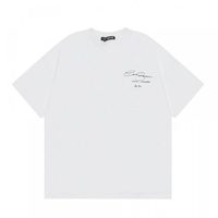 T-shirt à manches courtes 100 % coton Cole Buxton pour homme avec logo minimaliste imprimé, anti-boulochage, coupe ample pour un style streetwear minimaliste