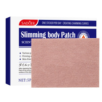 Patch Minceur Corporel Hydratant et Amincissant pour le Nombril : Brûle les Graisses et Stimule le Métabolisme – Solution Paresseuse pour Affiner la Silhouette