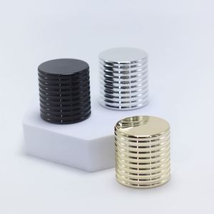 Custom Clear Crimp Cylinder Shape Eco-friendly <b>Perfume</b> <b>Spray</b> <b>Bottle</b> 30ml 50ml Luxury Empty Glass <b>Bottle</b> Gold Cap Screen Printing - Product Image 3