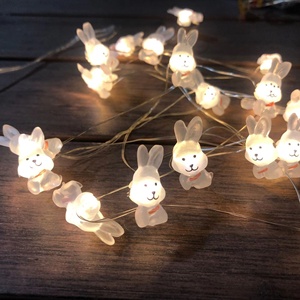 Battery Operated LED Copper Wire Fairy Light <strong>String</strong> Carrot Blossoms Easter Decorative Lighting for Outdoor Use - Product Image 4