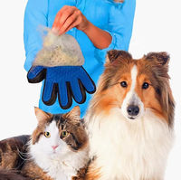 Brosse de toilettage pour animaux de compagnie, brosse anti-poils pour chat et chien, peigne de démêlage et de nettoyage, brosse de massage