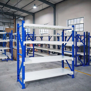 Simple Assemble Adjustable Industrial <b>Storage</b> Shelving Wholesale Factory Price for <b>Workshop</b> Warehouse Supermarket Needs - Product Image 3