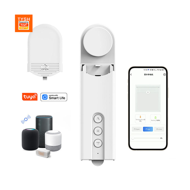 TYSH Tuya Wireless Smart Electric Chain Curtain Motor Wifi Remote Control Blind Curtain Motor