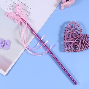 1 varita de hada con forma de estrella de cinco puntas <span class=keywords><strong>para</strong></span> niños, con lentejuelas, regalo de princesa <span class=keywords><strong>para</strong></span> fiesta de ángeles, 3 colores - Varita de ángel <span class=keywords><strong>para</strong></span> disfraz infantil - Product Image 6