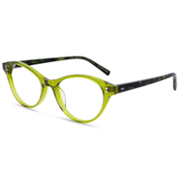 Haute qualité acétate violet couleur Designer clair mode optique lunettes montures optiques pour femmes