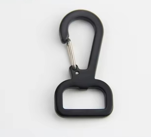 Precio de fábrica, ganchos de gatillo de Metal de 25mm, gancho de presión ovalado, mosquetón, herrajes para bolsos - Product Image 4