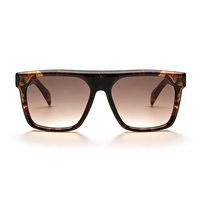 Lunettes de soleil polarisées vintage de haute qualité, logo personnalisé, lunettes de soleil en acétate tendance pour hommes et femmes