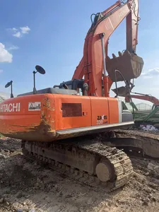 Hitachi excavadora antigua construcción ZAXIS260 excavadora utilizada para maquinaria de movimiento de tierras sobre orugas original japonés de segunda mano Hitac