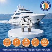 Pince à câble marine en acier inoxydable 316, attache rapide pour ancre, crochet universel 3/8-5/8 pouces, accessoires de quincaillerie pour yacht et bateau