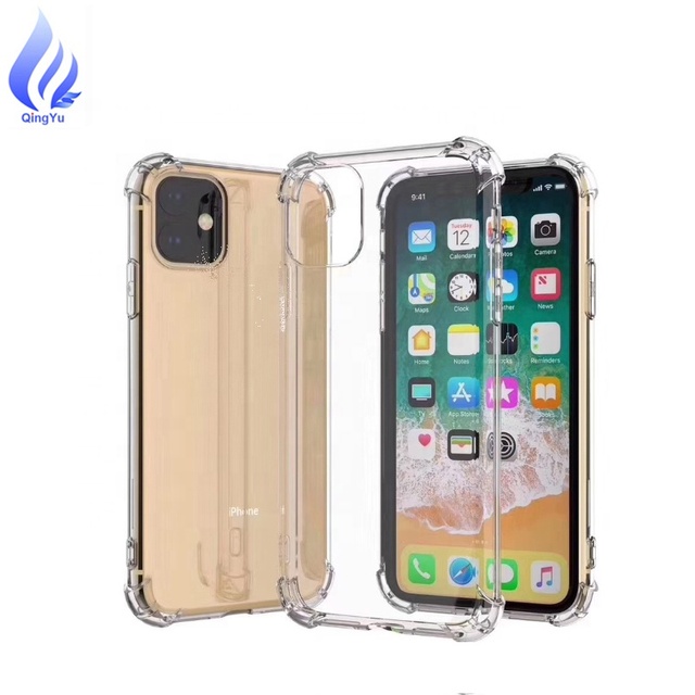 Hybrid TPU PC Anti-Scratch Phone Case for iPhone 15 Air Cushion Shockproof Mobile Case Cover for Apple XR
