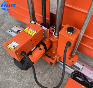 Sierra de pared eléctrica con función de corte de rieles, sierra de pared hidráulica adecuada para hormigón armado - Product Image 3