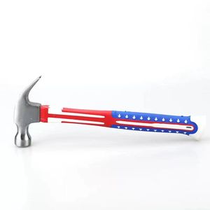 Marteau en fer multifonctionnel de 16oz avec poignée de drapeau et griffe en aluminium et acier pour usage industriel - Product Image 4