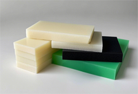 Feuille dure de polyamide de plat en nylon résistant aux chocs noir pour des revêtements de machines de construction