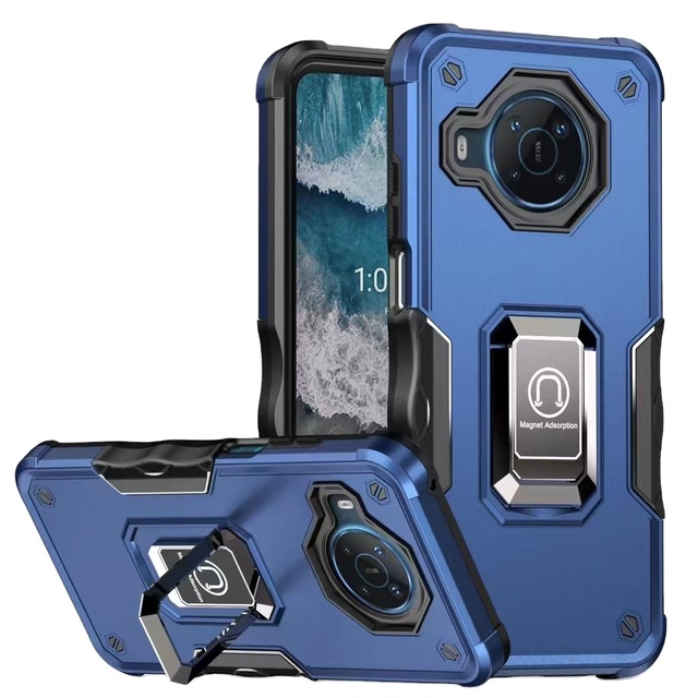 New Ring case with Car Magnetic Holder Phone case for Nokia X100