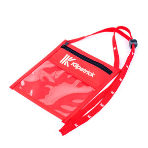 Oem Factory210d Polyester Reishalslijn Met Ritssluiting En Lanyard Mode Verstelbaar Nekkoord Lange Korte Rits - Product Image 3