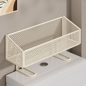 Étagère de rangement pour salle de bain au-dessus des toilettes, pour les mouchoirs, les serviettes de toilette et les produits de soin de la peau. - Product Image 2