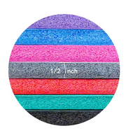 123 gran oferta de dos colores de alta densidad gruesa NBR espuma Fitness y ejercicio Yoga Mat respetuoso con el medio ambiente NBR Yoga Mat