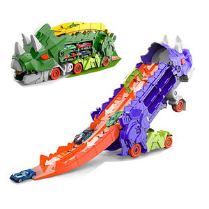 Vente en gros vente chaude grande piste <span class=keywords><strong>dinosaure</strong></span> voiture station de stockage <span class=keywords><strong>dinosaure</strong></span> <span class=keywords><strong>transformer</strong></span> piste camion catapulte véhicule voiture ensemble - Product Image 5