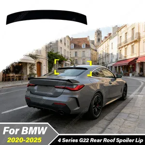 Pour BMW Série 4 G22 2020 2021 2022 2023 2024 2025 – Kit d'accessoires de décoration pour aileron de toit arrière fixe - Product Image 1