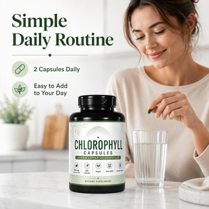 Offre Spéciale : Capsules de Chlorophylle Verte Biologique Antioxydante Splina – Extrait de Haute Qualité en Vrac pour Adultes, Santé, Végétalien, Sans Gluten, 60 Gélules - Product Image 5