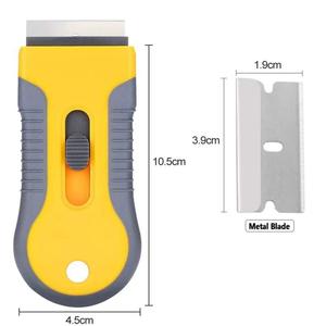 Lot de Lames de Grattoir en Plastique Multifonctionnelles pour le Nettoyage des Vitres de Voiture, l'Élimination des Films et l'Enlèvement des Adhésifs – Outils de Nettoyage Automobile en Gros - Product Image 2